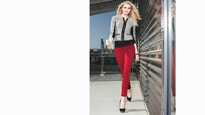 35. colored skinny jeans