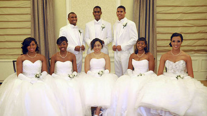 Back row: Forrest Barnes, Tevin Mickens, Shafer Swann. Front row: Olivia Barnes, Rikki Murphy, Kielah Turner, Teran Mickens and Corri Waters.