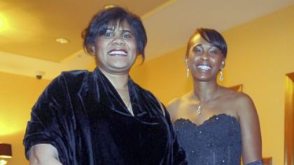 Carlotta Burgess and chair Velvet Mickens.