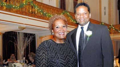 Lynne Hayes-Freeland and Vince Sims.