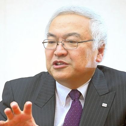 Toshiba President Norio Sasaki
