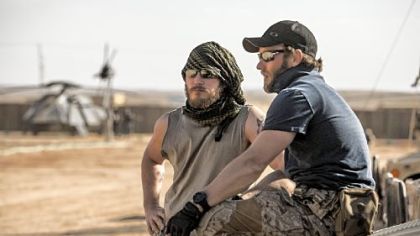 Chris Pratt and Joel Edgerton play two of the SEAL Team Six soldiers in "Zero Dark Thirty."
