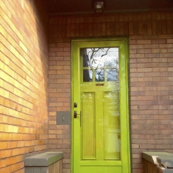 Open the door on color by painting your front door