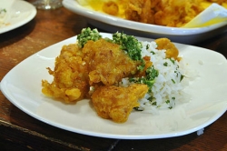 What's for dinner: Cauliflower Fritters with Cilantro-Ginger Sauce