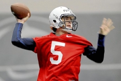 Penn State quarterback race down to two contenders
