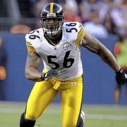 Woodley putting in the effort for Steelers