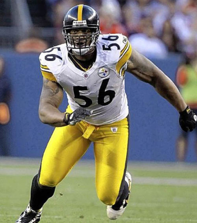 Woodley putting in the effort for Steelers