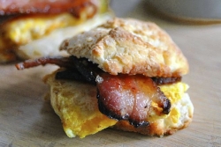 What's for Dinner: Angel Biscuits with Cheesy Eggs and Bacon