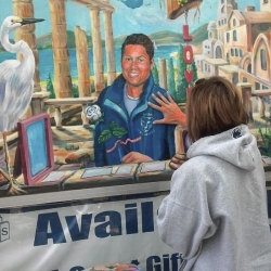 Pittsburgh Runner immortalized in Penn State mural