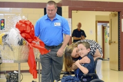 Cranberry student's positive attitude nets him Polamalu award
