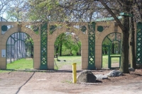 Going... going... gone: Forbes Field arches come down