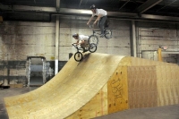 Wheel Mill: One man's vision turns Homewood warehouse into indoor bike park