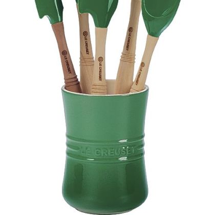 Emerald Green products from Le Creuset. 