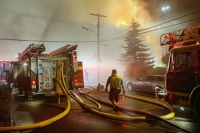 Cause of Bellevue blaze that injured firefighters under investigation