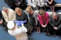 Dedicated honor guards provide special send-off for veterans at funerals