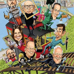 Tie gives Cartoonist of the Year award to Brian Crane and Rick Kirkman at Pittsburgh conference