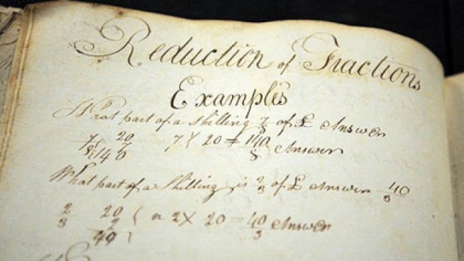 Pitt buys notebook of student Larwill from early 1800s
