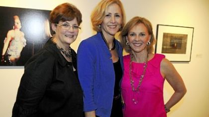 Laurie Streiner, Ward Home executive director Daryl Lucke and Pert Pivirotto
