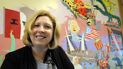 Park Elementary School reading specialist Maria Heddleston has been named one of eight Pink Power Moms in the country, recognizing her battle against breast cancer. 

