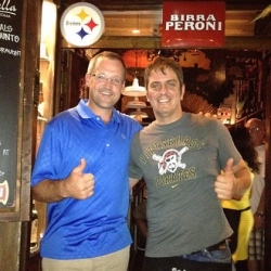 When in Rome, Penguins fans go to La Boticella