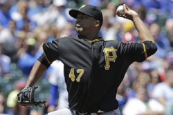 Liriano earns 4th win Pirates shut out Cubs