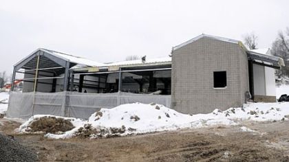Triumph Baptist Church is constructing a new building on Mount Nebo Road in Ohio Township. The Sewickley church's congregation plans to move to the new site in the spring.