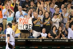 Cole shines in debut for Pirates with 8-2 win over Giants