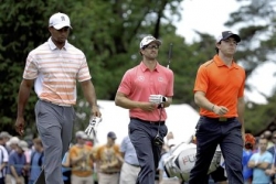 Tiger not shocked Merion has won first two days