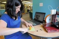 Heard Off the Street: Library's 3-D printer spits out all kinds of fun and learning