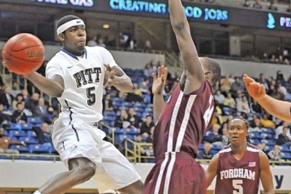 Freshman Durand Johnson and the Pitt Panthers will take on Big East rival Connecticut for the last time in the forseeable future Saturday at Petersen Events Center.