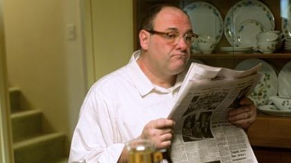 James Gandolfini portays Pat in "Not Fade Away."