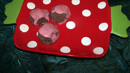 Pam Correll's award-winning Chocolate Cherry Cordials.