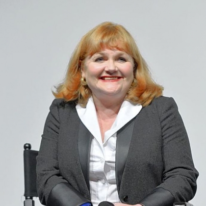 Actress Lesley Nicol.