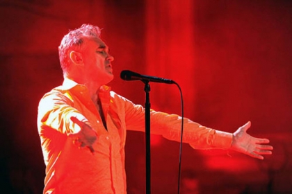 British rock legend Morrissey has "crafted a timeless sound into which he could age gracefully."