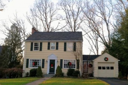 The house in State College, Pa., where Joe Paterno lived with head coach Rip Engle and his family early in his career.