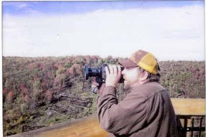 Artist and musician Mike Bonello enjoys filmmaking in Super 8.