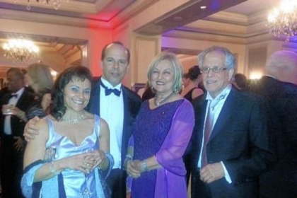 Fadia Halma, Jim Burn, Sheila Rathke and Ed Abes