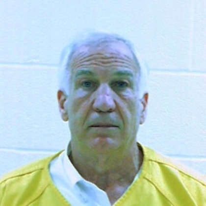 Jerry Sandusky police mugshot.
