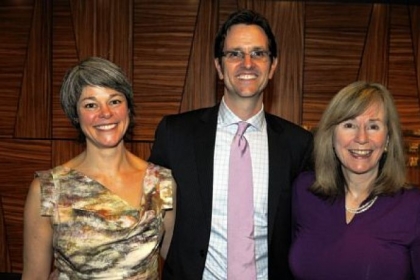 Amber Barnato, Coro CEO Gregory Crowley and Kare Anderson