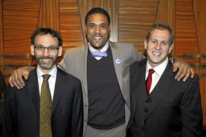 Jeremy Resnick, Emmai Alaquiva and Andrew Butcher