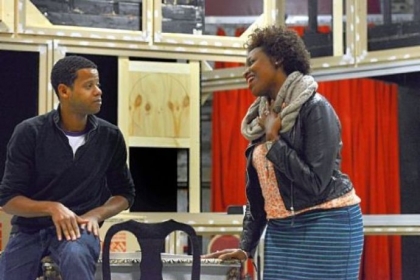 Kyle Oliver, 27, and Jasmine Muhammad, 24, also are members of the resident artists program. Mr. Oliver is in his second season with the program. Of the roughly 350 who auditioned, seven singers were chosen for the current season.