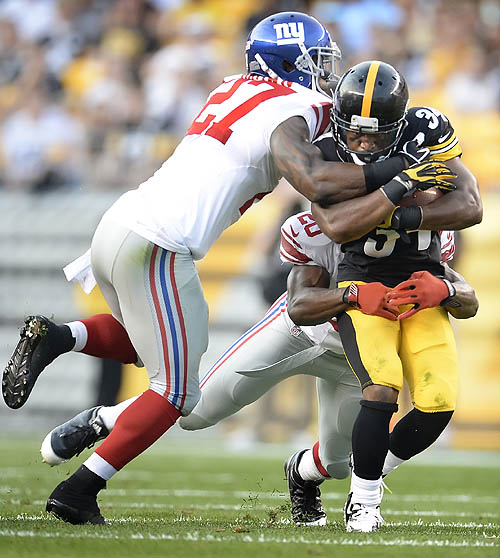 Steelers notebook: Running back Bell sits out game due to knee …