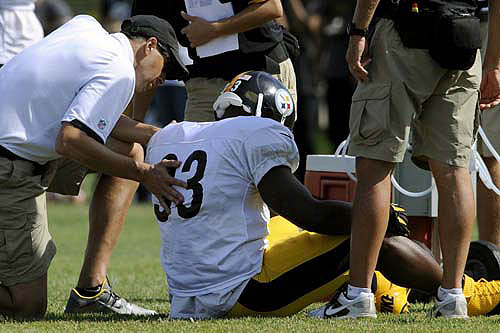 Steelers top two RBs hurt in practice