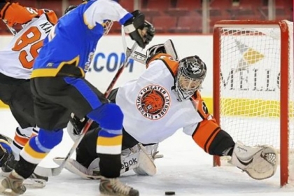 Latrobe's Shane Brudnok, making a save during 2010 state title game, wants to finish his high school career on a similar stage.