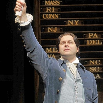 George Merrick plays John Adams in Pittsburgh Public Theater's production of "1776."