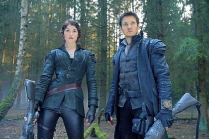 Gemma Arterton is Gretel and Jeremy Renner is Hansel in the R-rated "Hansel & Gretel."