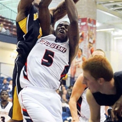 Junior guard/forward Jerry Jones and the Duquesne Dukes hope to finally put an end to their seven-game losing skid today at Dayton.