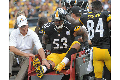 Foote, Pouncey out adds injury to insult
