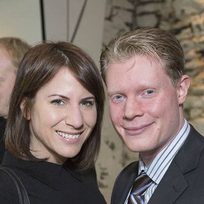 Tara Rieland and Josh Harter.