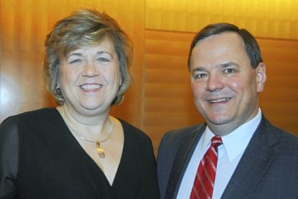 Brenda and Paul Furiga, RCBB board chairman.